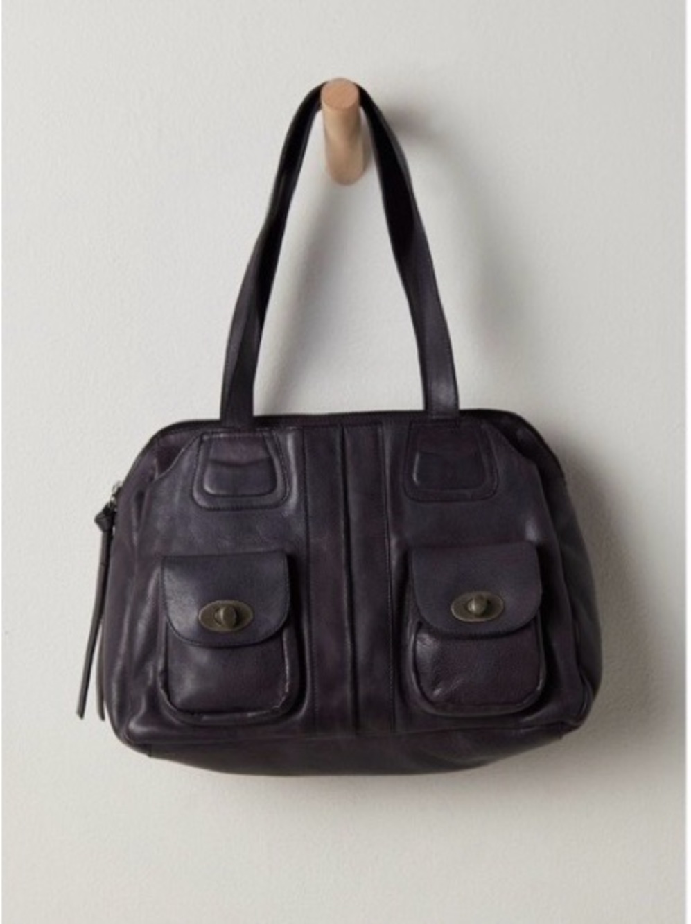 ▪️NWT Free People Leather Billie Bowler Bag
